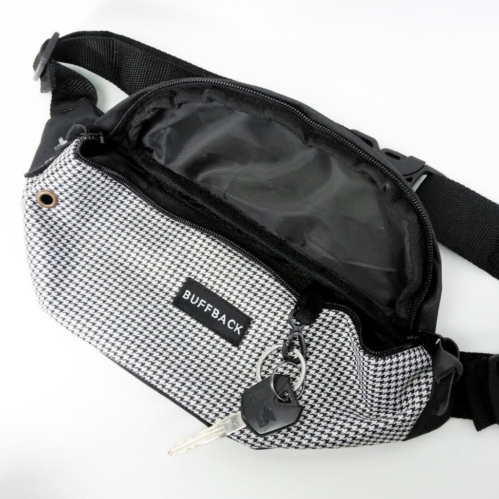 Tas Waistbag Buffback Lion White