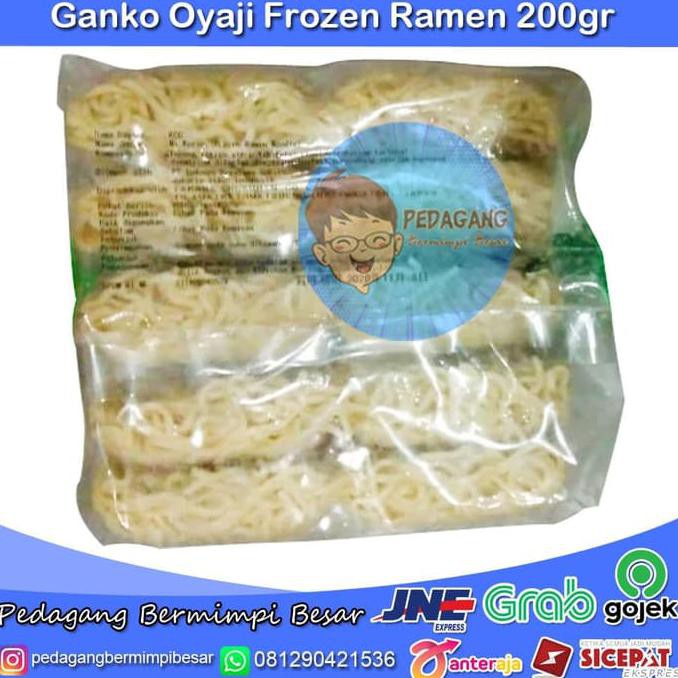 

NEW PRODUCT Ganko Oyaji Frozen Ramen 200gr | Ramen | Mie Ramen Kering - Takara MN61