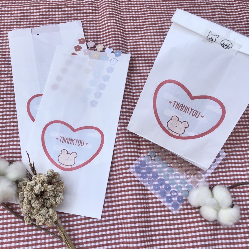 

Amplop Putih Motif Love thankyou ORDER 25PCS | Packaging amplop aesthetic vintage