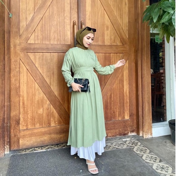 Sera Midi Dress Hijab By Aida