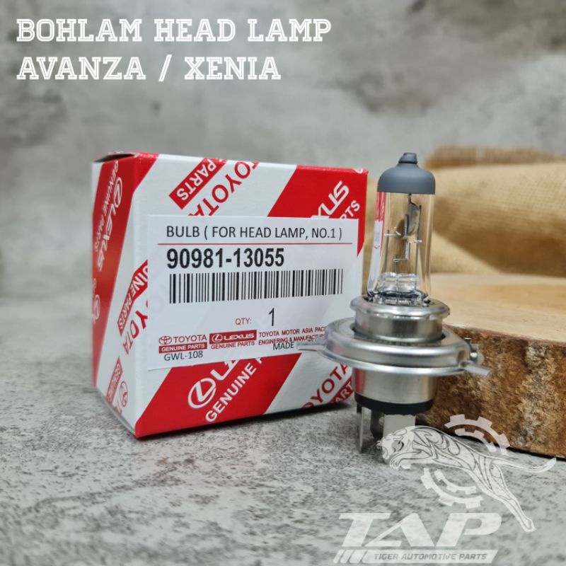 BOHLAM LAMPU DEPAN HEAD LAMP H4 AVANZA / XENIA / RUSH / TERIOS / INNOVA / CALYA / SIGRA