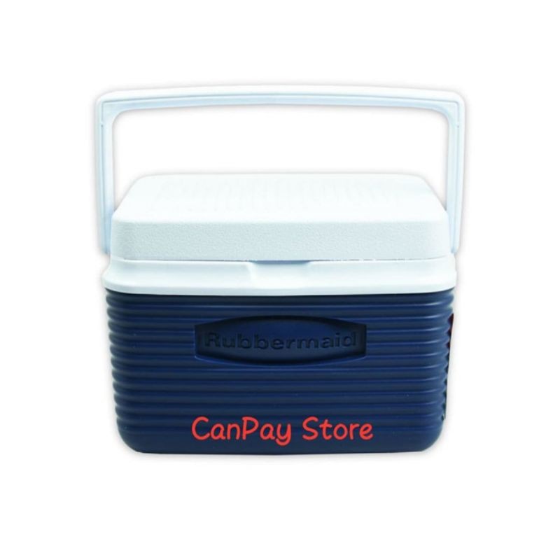 Rubbermaid cooler victory 4,7 ltr biru/cooler box