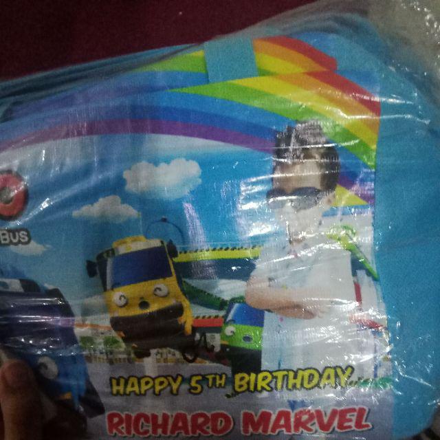 Hampers Ultah Lunch Bag Alumunium Foil Green