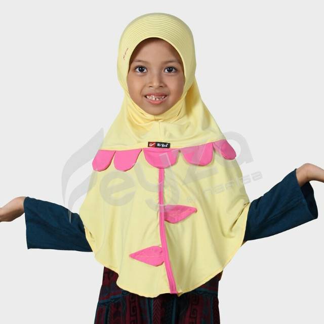 TERMURAH..Jilbab Anak Asmita | Hijab Usia 6-8 Tahun | Kerudung Instan Anak Feyza