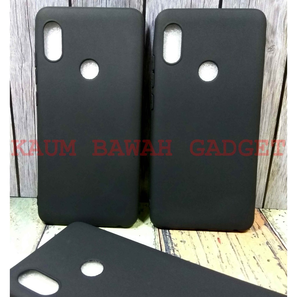 Case Matte XIAOMI MI6X MI 6X / MIA2 MI A2 Soft Black Anti Minyak Softcase