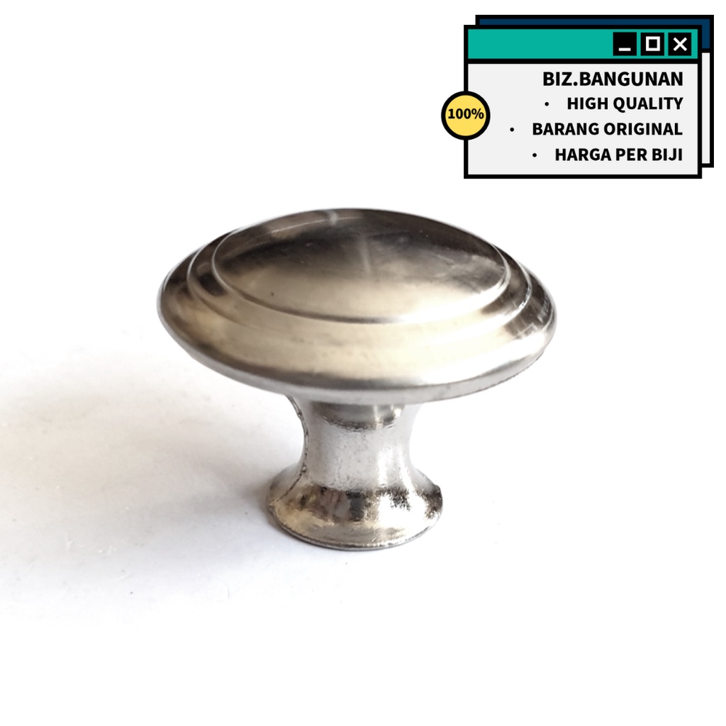 TARIKAN LACI IGM KNOP STAINLESS - HANDLE PEGANGAN LEMARI JENDELA KNOB