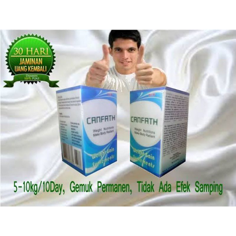 Canfath Asli 100% Original Canada Obat Penggemuk Badan / Penambah Berat Badan Ampuh