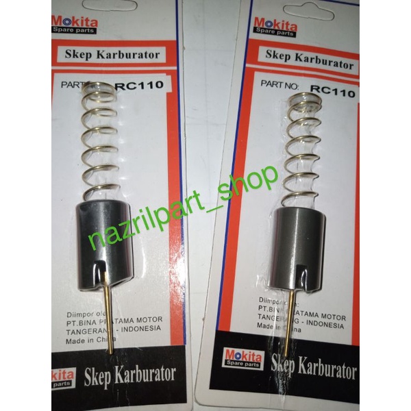 skep karburator piston gas karbu rc 110 rc110 tornado