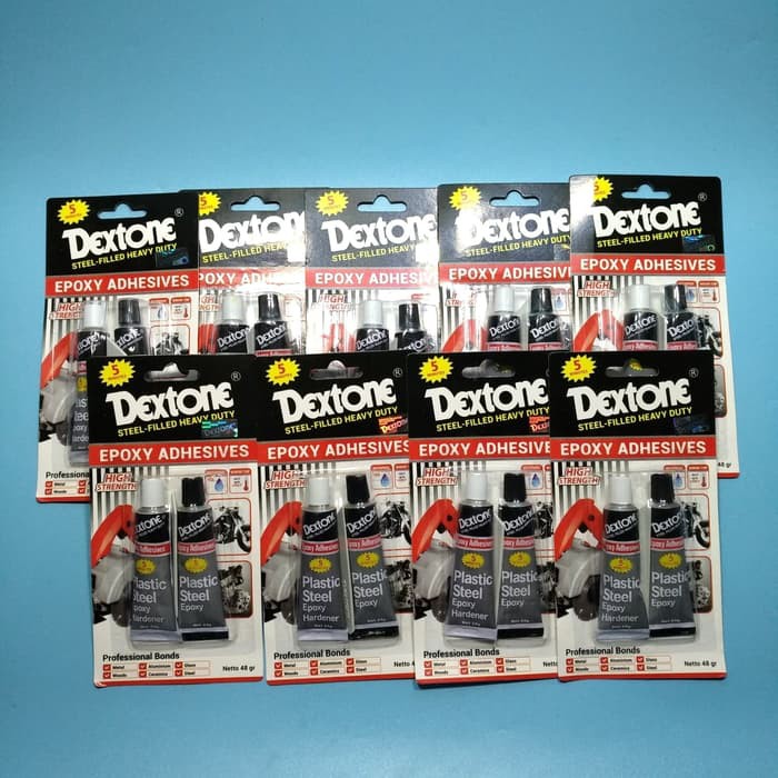 

lem besi 5 menit plastik steel/dextone