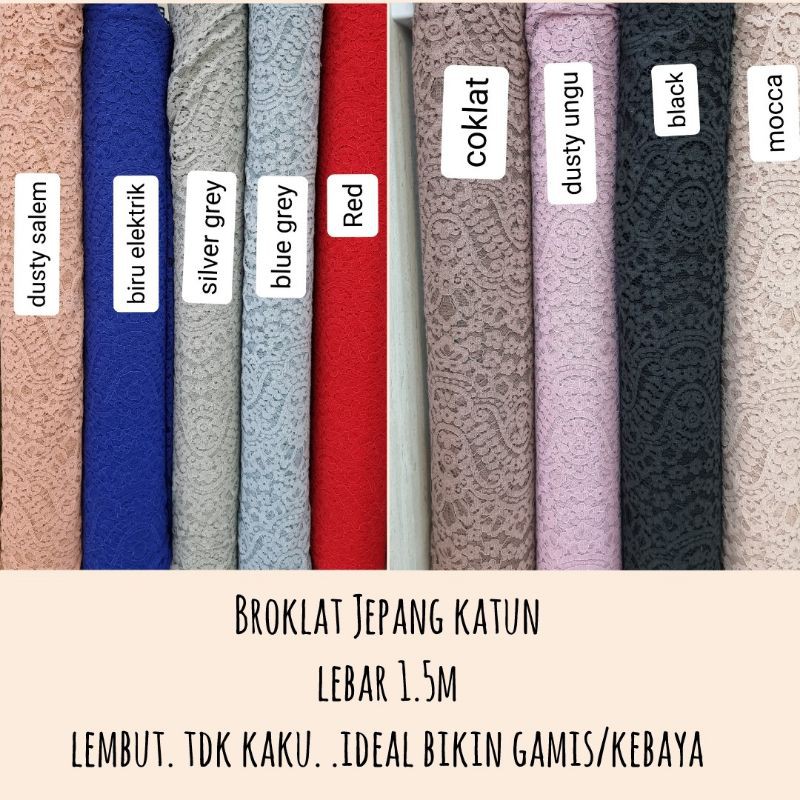 Broklat Jepang Katun