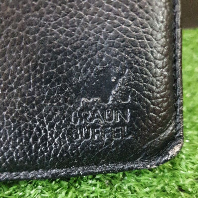 PRELOVED DOMPET KULIT BRAUN BUFFEL ORIGINAL