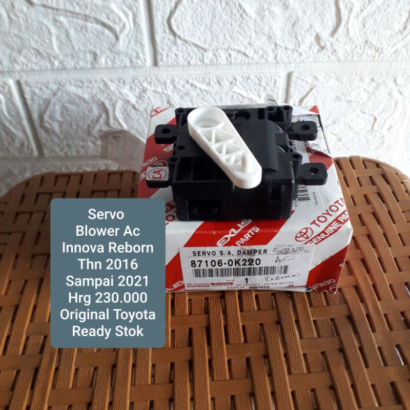 Servo,Blower,Ac,Innova,Reborn,Thn,2016,Sampai,2021,Ready,Original,Toyota