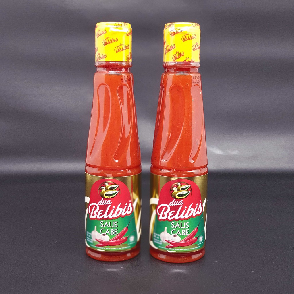 

Saus Cabe Dua Belibis kemasan botol 135 ml