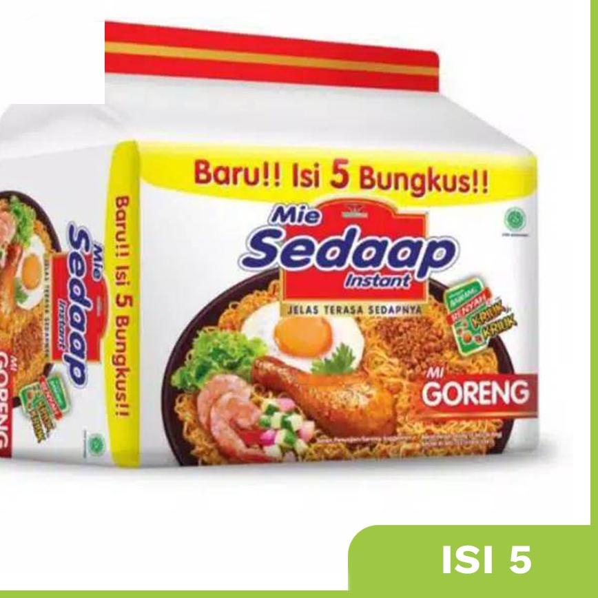 

✅Dijamin Aman❤ Mie Sedaap Goreng Isi 5 x 80 Gram termurah se indonesia