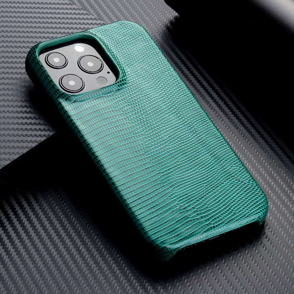 Lizard case Pelindung Bahan Kulit Untuk iPhone XS-13 pro max 12 11 XR