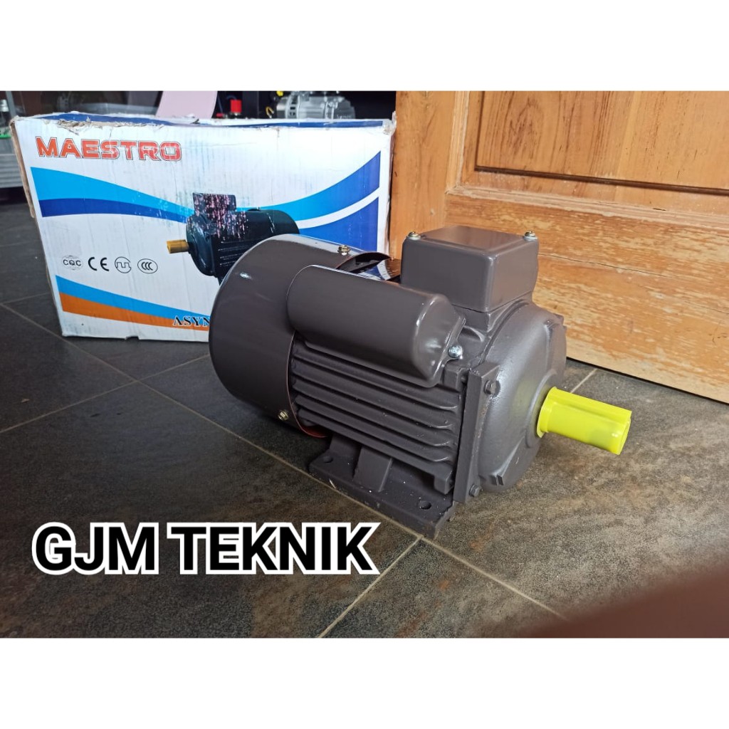 dinamo elektro motor 1hp maestro - dinamo penggerak 1hp - murah