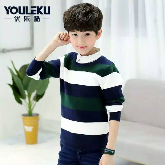 SWEATER RAJUT ANAK LAKI-LAKI