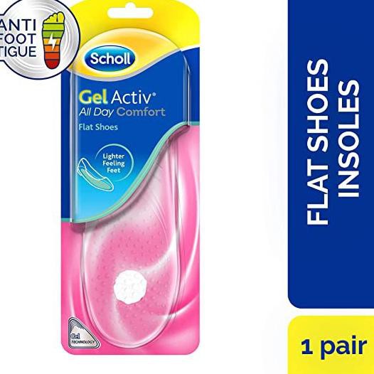 Dr. Scholl Gel Active Flat Shoes In Sepatu Wanita Silicone gel 