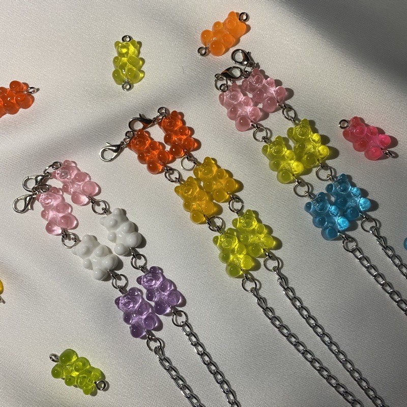 Beady Korean Face Mask Strap