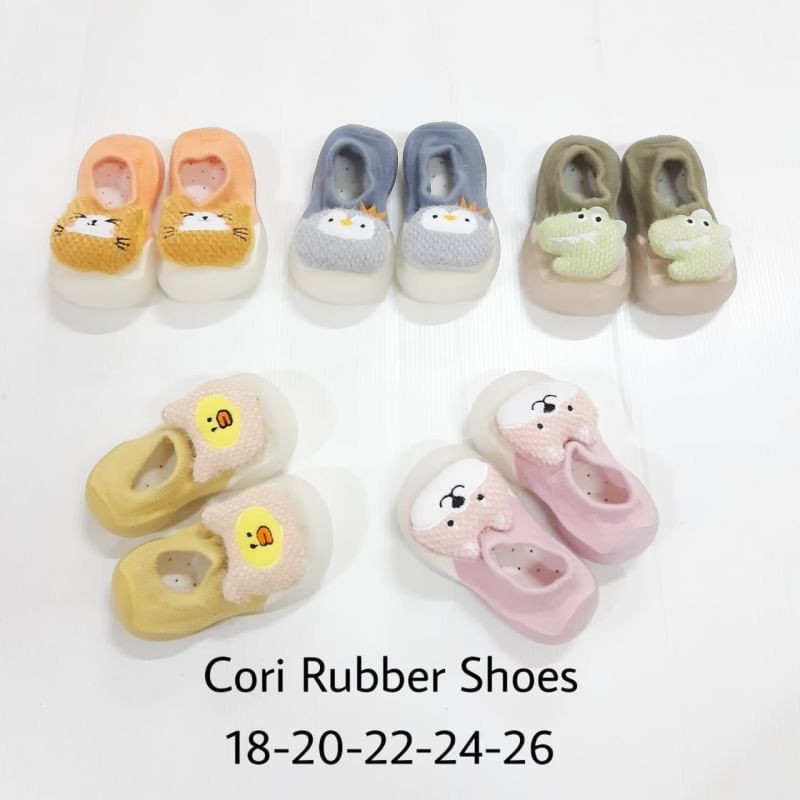 sepatu anak import/ sepatu bayi star shoes/ sepatu anak lucu, rubber shoes