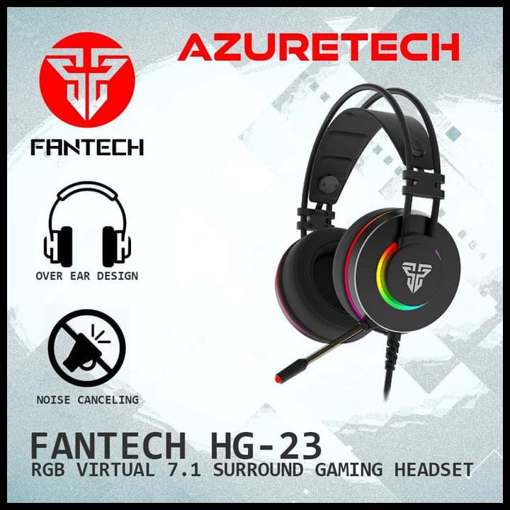 Fantech Hg23 / Hg-23 Octane 7.1 Rgb Gaming Headset Garansi Resmi - Hitam