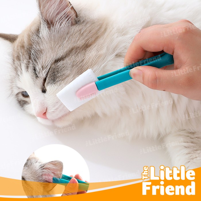 Sikat Sisir Pembersih Mata Anjing Kucing Pet Eye Cleaning Soft Brush