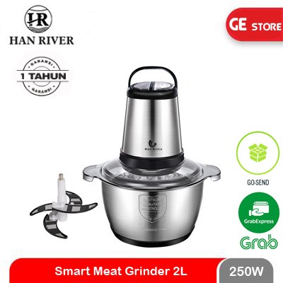 Han River Hrjrj-S2Bk Blender Meat Grinder 2L