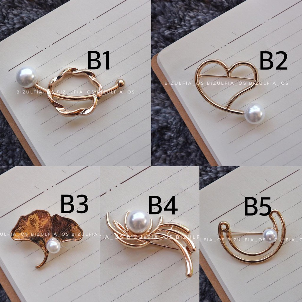 Brooch / Bros DC Part 102  / Bros Jilbab / Bros Hijab / Bros Kebaya / Bros Kutubaru / Bros Cantik-B