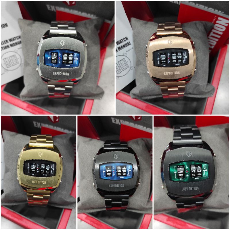 JAM TANGAN PRIA EXPEDITION E 6790 NEW E6790 ORIGINAL GARANSI RESMI 1 TAHUN
