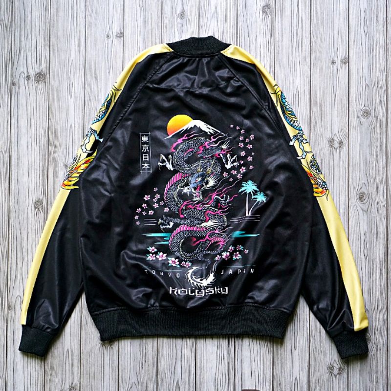 [COD] Jaket SUKAJAN MURAH jaket sukajan japan dragons pria wanita