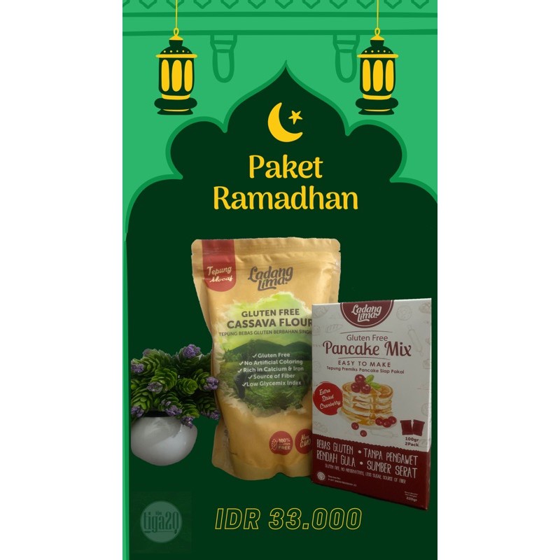 

Paket Tepung Singkong dan Pancake Mix