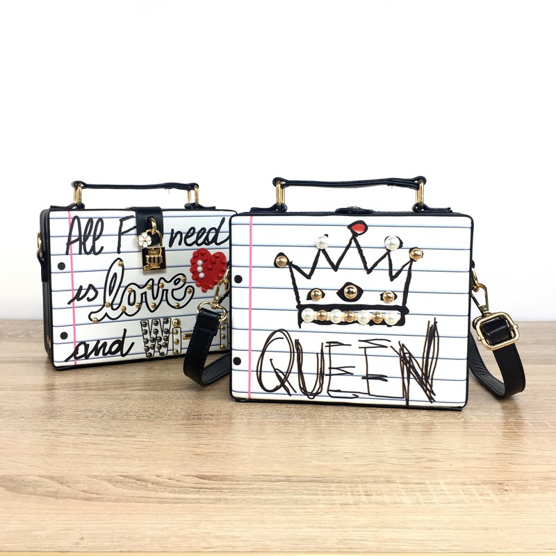 B1740 Tas Selempang Box Fashion Import