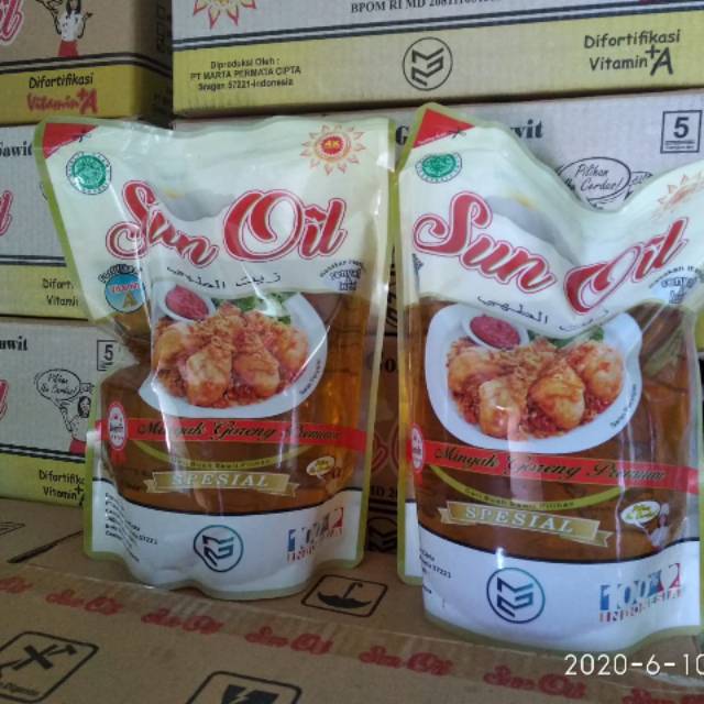 Minyak Goreng Sun Oil 1800 Ml Shopee Indonesia