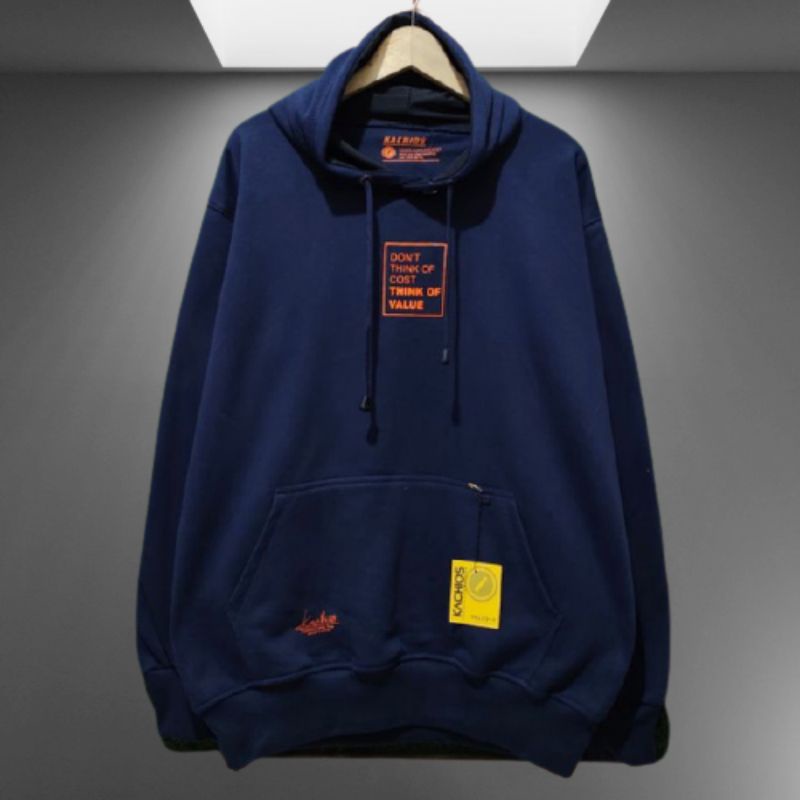 Sweater Hoodie Kachios Navy Pria/Wanita Terlaris Mr.Dee Original Premium Distro [Bisa Cod] Cb.Cloting Hoodie Kachios