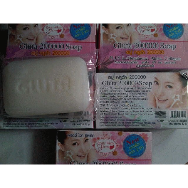 Soap Gluta Thailand (by Pretty White)