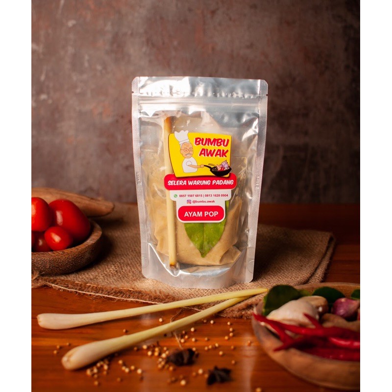 

AYAM POP KHAS MINANGKABAU - Bumbu Awak