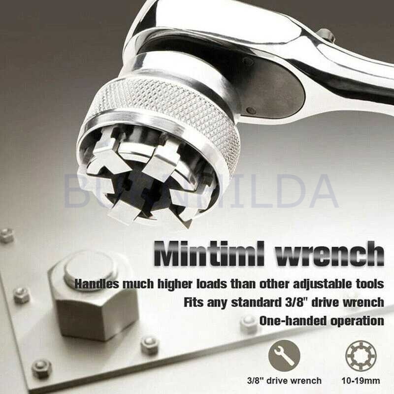 Kunci Pas Kepala Universal Socket Bolt Fitting 10-19mm accesoris mobil burnhilda