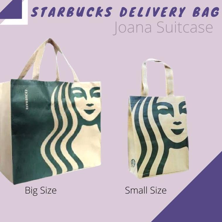 Terbaru Tas Totebag Kain Spunbond Starbucks Siren Tas Belanja Lipat Reusable Goodie Bag Merchandise 