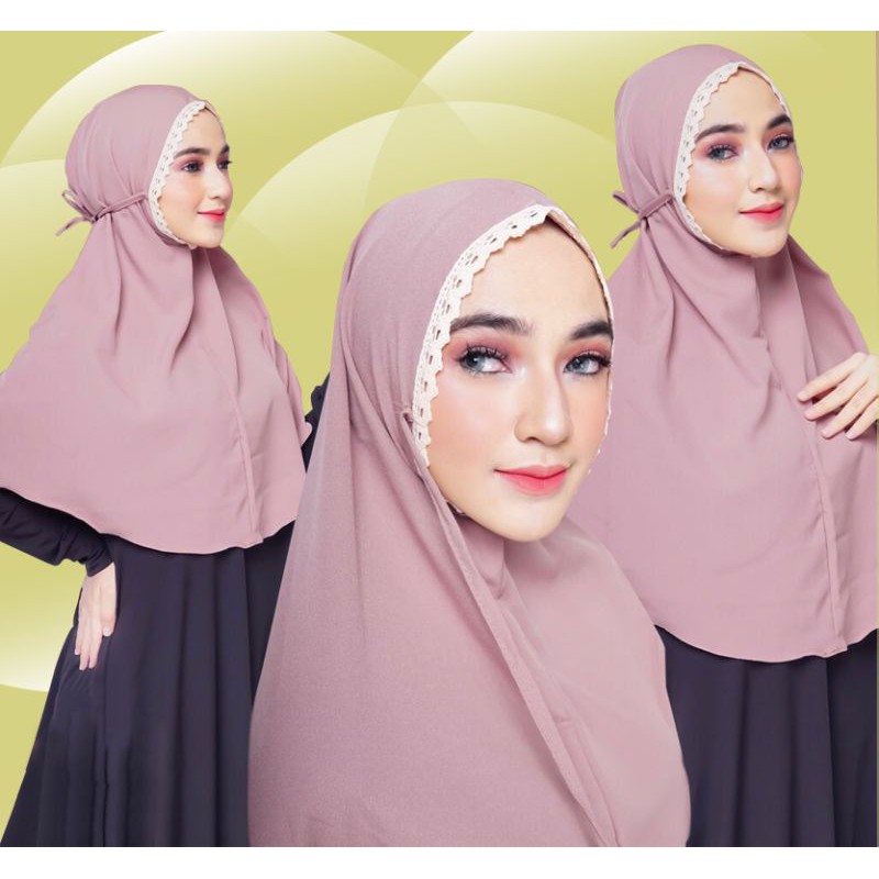 BERGO RENDA DIAMOND/HIJAB INSTANT