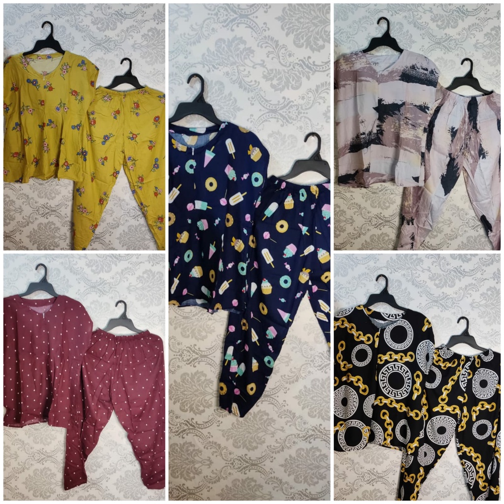 SETELAN WANITA LENGAN PENDEK / SETELAN CELANA WANITA / SETCEL PENDEK