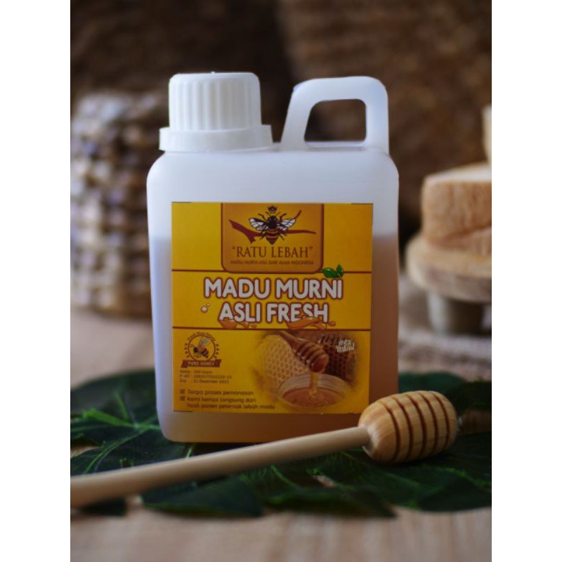 

madu murni asli fresh kemasan 1/2 kg