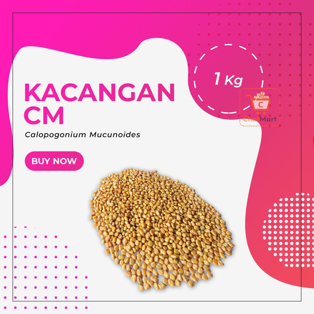 

Kacangan Capologonium Mucunoides (CM) 1 Kg