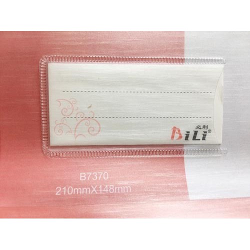 

V-TEC Zipper Bag PVC BILI B7370/A5