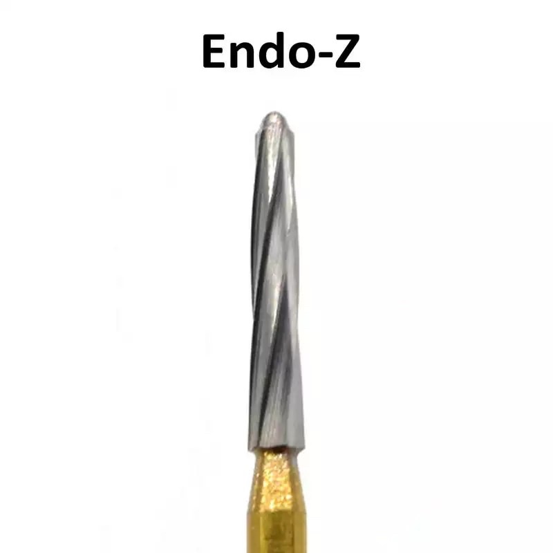 Bur endo-z endo z bur carbide tungsten dental drill titanium / akses access endodontic