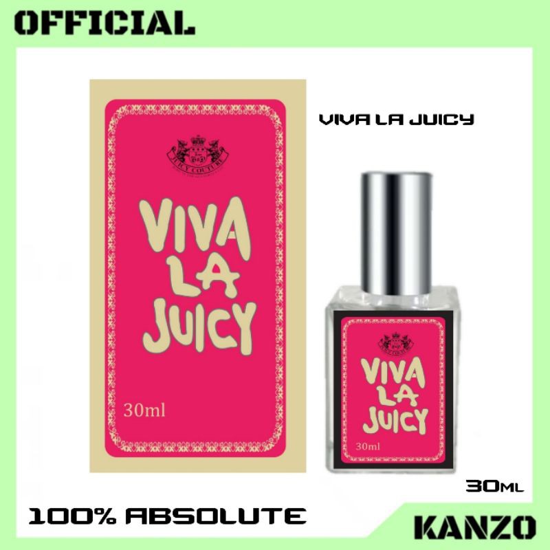 Kanzo - Parfum Viva La Juicy 30ml Best Seller / Parfum Women 30ml Best Seller