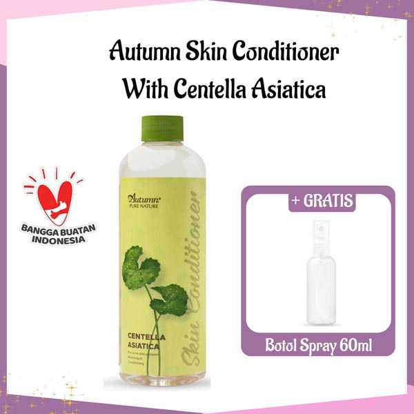 [500ML] [TONER | SKIN CONDITIONER] [BPOM] Autumn Toner Skin Conditioner with Centella Asiatica Extract 500ml_Cerianti