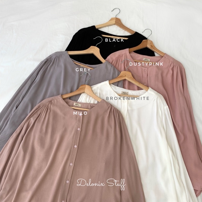 DELONIX | Oversize rayon shirt