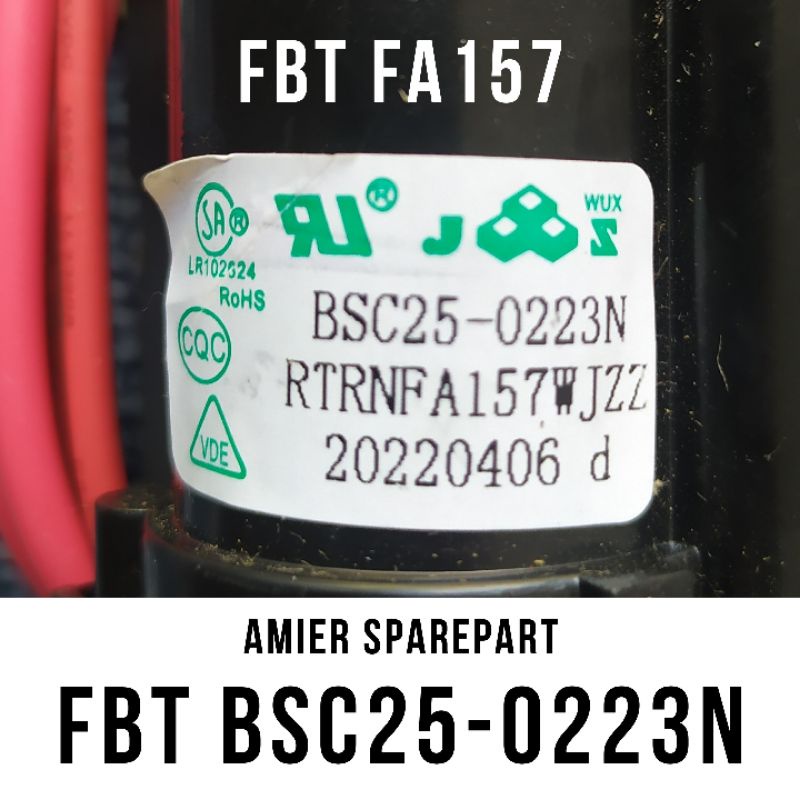 FLYBACK POLYTRON BSC25-0223N FBT RTRN FA157 WJZZ ORIGINAL