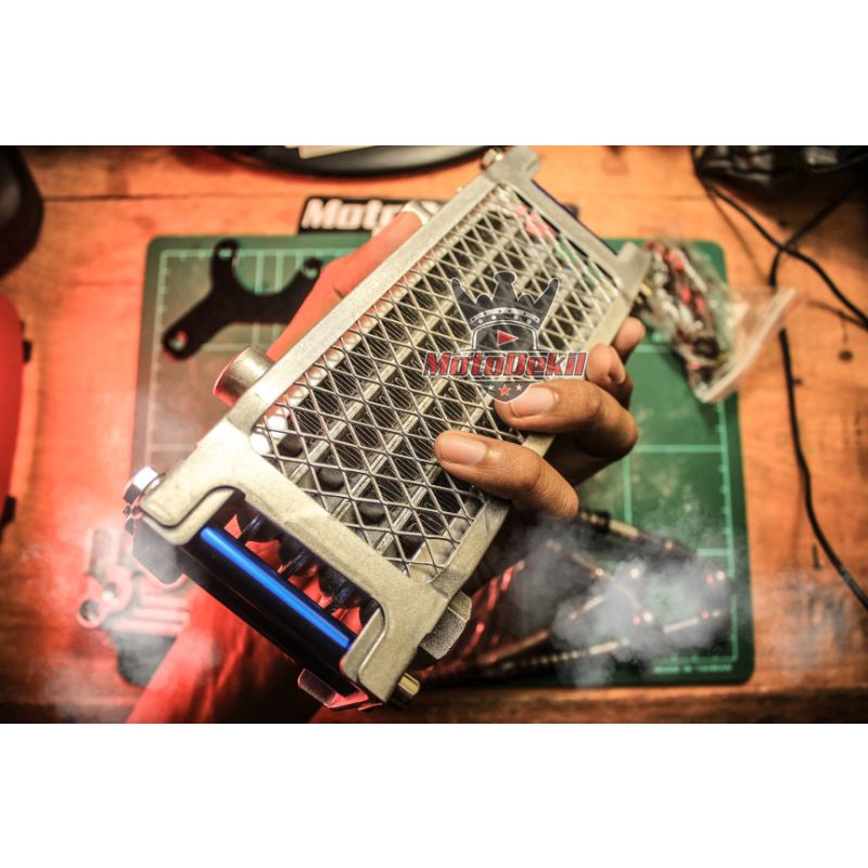 Oil Coolerller Universal 4 tingkat Oil Cooler FU Oil Cooler Grand Oil Cooler Mio