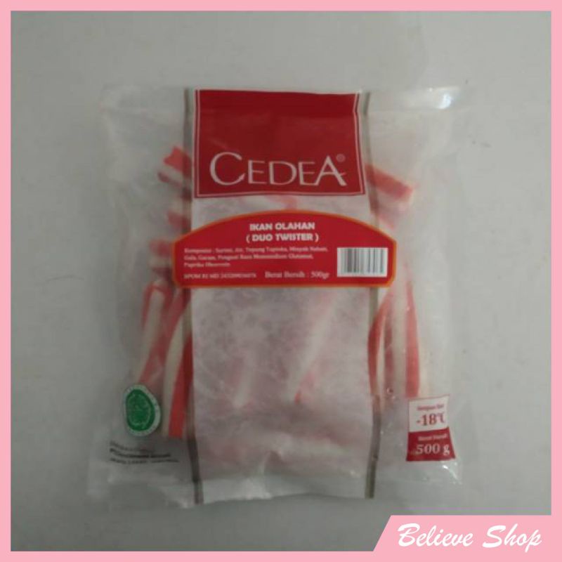 

Ikan Olahan Duo Twistter Cedea 500 gr